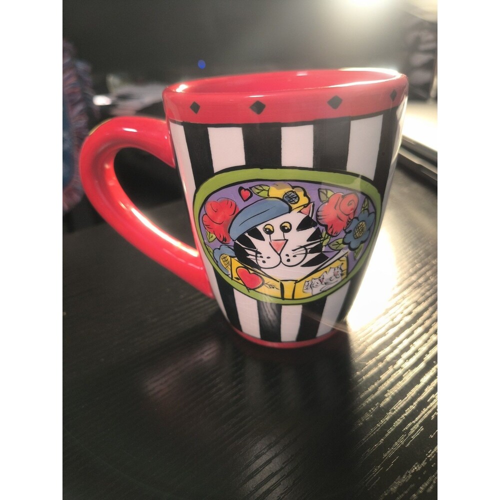 Catzilla Coffee Mug, Candace Reiter, 16 Oz, 4.5" 2005